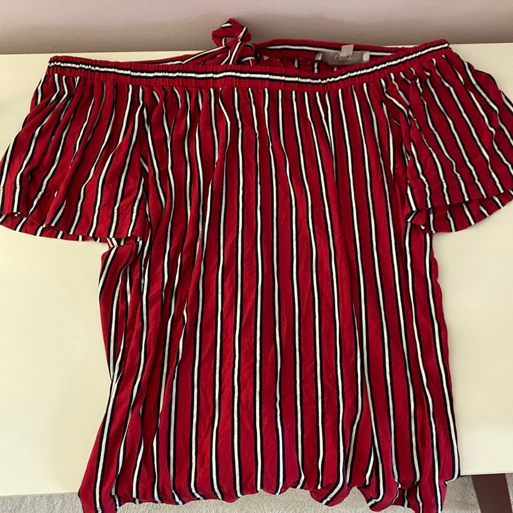 Strapless Ann Taylor Loft Top
